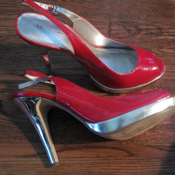 Open Toe High Heel Shoes - Picture 4 of 4